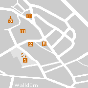 Sehenswertes und Markantes in der Altstadt von Walldürn