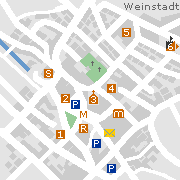 Sehenswürdigkeiten in der Innenstadt von Weinstadt