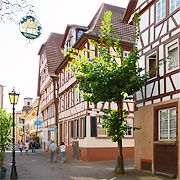 Eberbach in der bunten Kellerstraße