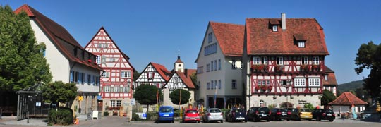 Im Städtle der Vellburg in Vellberg
