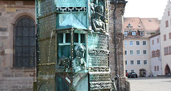 Villingen, Brunnen am Münsterplatz