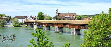 Bad Säckingen, Holzbrücke © Joachim Opelka #42438815