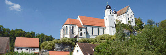Haigerloch zwischenUnterstadt und ohem Felssporn