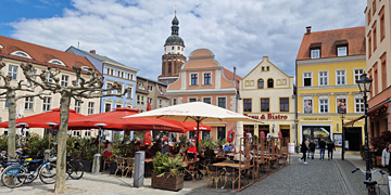 Cottbus, Chóśebuz Altmarkt © B. Schuldes
