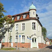 als die Post noch ganz wichtig war, war dieses ehemalige Postamt