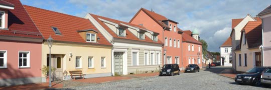 Am Salzplatz des märkischen Städtchens Mittenwalde