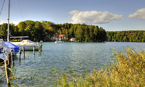 Werbellinsee mit Blick auf Wildau