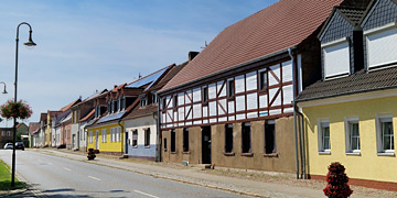 Seelow, Ansicht Berliner Straße