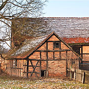 alter Hof im Oderbruch bei Wriezen