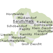 Orte im Stadtgebiet von Baruth/Mark