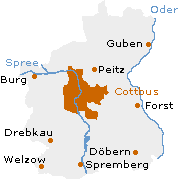 Umgebung von Cottbus