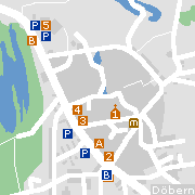 Sehenswertes und Markantes in der Innenstadt von Döbern