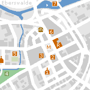 Sehenswürdigkeiten in der Innenstadt von Eberswalde