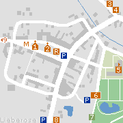 Markantes und Sehenswertes in der Altstadt von Lieberose