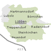 Orte im Stadtgebiet von Lübben an der Spree