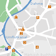 Sehenswertes und Markantes in der Innenstadt von Märkisch Buchholz