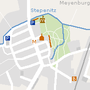 Sehenswertes und Markantes in der Innenstadt von Meyenburg