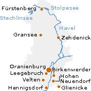 Oberhavel Kreis in Brandenburg