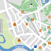Sehenswertes und Markantes in der Innenstadt von Premnitz