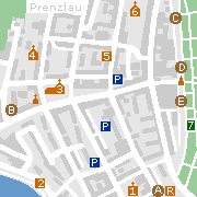 Sehenswertes und Markantes in der Innenstadt von Prenzlau