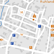 Markantes und Sehenswertes in der Innenstadt von Ruhland