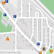 Sehenswertes und Markantes in der Innenstadt von Schwarzheide