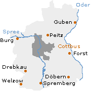 Spree-Neiße Kreis um Cottbusd, Brandenburg