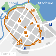 Templin, Stadt mit historischem Stadtkern