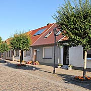 Reihenhäuser in der Kremmener Altstadt