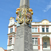 Postdistanzsäule in Senftenberg