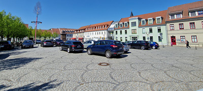 Marktplatz in Müllrose