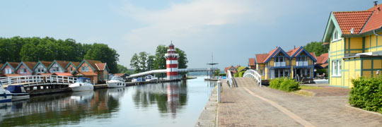 spektakuläres Hafendorf Rheinsberg