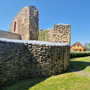 Zossen, Ruine der Wasserburg