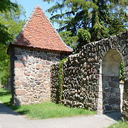 Stadtmauer-Relikt als westliche Begrenzung der Altstadt