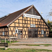 Kanonenschuppen, heute Stadthalle von Gartz/Oder