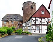 die Trendelburg am höchsten Punkt der Stadt