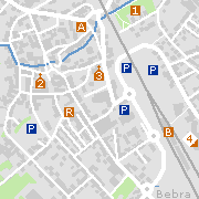 Sehenswertes und Markantes in der Innenstadt von Bebra an der Fulda