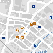 Sehenswürdigkeiten und Markantes in der Innenstadt von Haiger