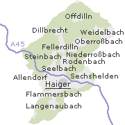 Orte im Stadtgebiet von Haiger