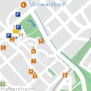 Markantes und Sehenswertes in der Innenstadt von Hattersheim
