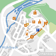Sehenswertes und Markantes in der Innenstadt von Ortenberg in Hessen