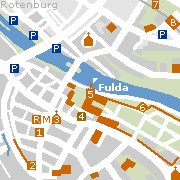 Sehenswertes und Markantes in der Innenstadt von Rotenburg an der Fulda