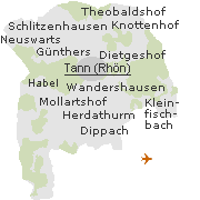 Orte im Stadtgebiet von 