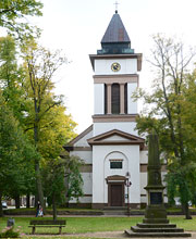 klassizistische Kirche in Lübtheen