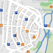 Markantes und Sehenswertes in der Innenstadt von Altentreptow