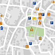 Sehenswertes und Markantes in der Innenstadt von Bergen auf Rügen