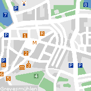 Sehenswertes und Markantes in der Innenstadt von Grevesmühlen