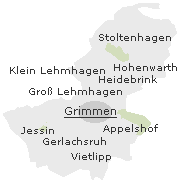 Orte im Stadtgebiet von Grimmmen