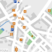 Sehenswertes und Markantes im Zentrum der Stadt Klütz