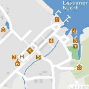 Sehenswertes und Markantes in der Innenstadt von Lassan